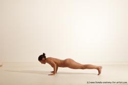 Modern Aerobic reference poses of Estera